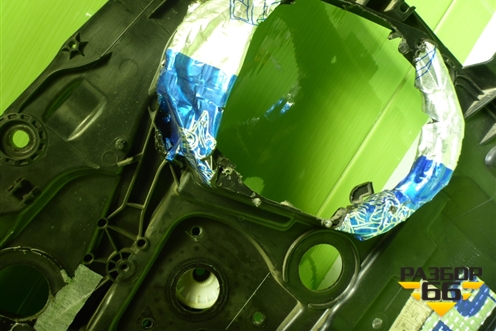 Стеклоподъёмник электрический передний левый (2N11N23201BT) для Ford Fusion с 2002г (Фьюжн)