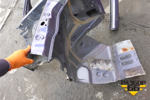 Лонжерон передний правый для Ford Fusion с 2002г (Фьюжн)