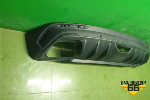 Бампер задний нижняя часть (под парктроник) (6600124618) для Geely Coolray с 2019-2025г (Кулрей)