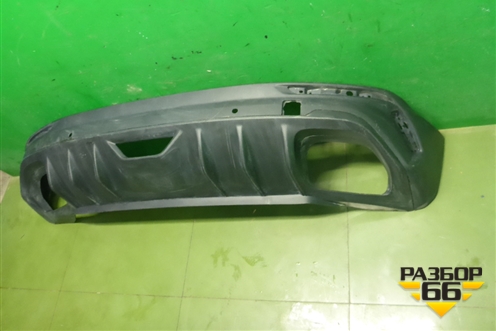 Бампер задний нижняя часть (под парктроник) (6600124618) для Geely Coolray с 2019-2025г (Кулрей)