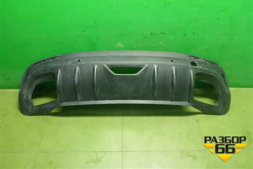 Бампер задний нижняя часть (под парктроник) (6600124618) для Geely Coolray с 2019-2025г (Кулрей)