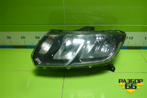 Фара левая (до 2028г не оригинал) для Renault Logan II с 2012г (Логан)