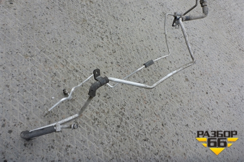 Трубки кондиционера (на задний отопитель) для Mitsubishi Pajero/Montero с 2007г (Паджеро 4/Монтеро)