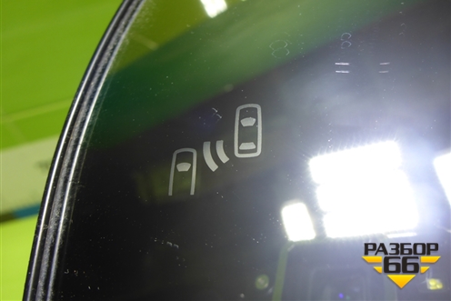 Стекло зеркала левого (с датчиком слепой зоны) для Toyota Land Cruiser Prado(150) с 2009г (Ленд Крузер Прадо)