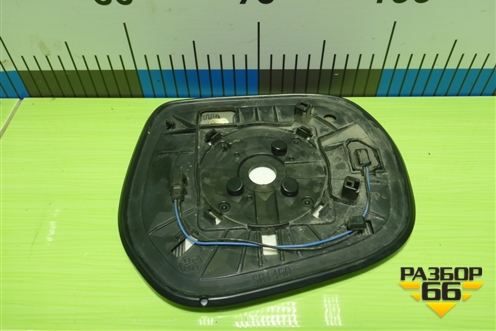 Стекло зеркала левого (с датчиком слепой зоны) для Toyota Land Cruiser Prado(150) с 2009г (Ленд Крузер Прадо)