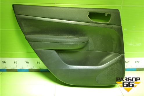 Обшивка двери задней левой под электрику (9637371477) для Peugeot 307 с 2001-2007г