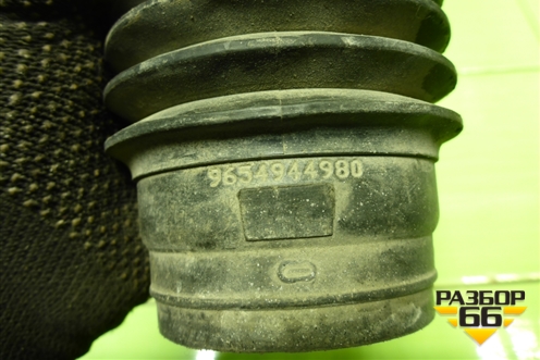 Патрубок воздушного фильтра (9654944980) для Peugeot 307 с 2001-2007г