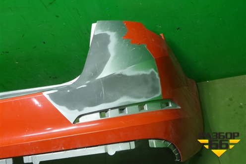 Бампер задний (60U807421D) для Skoda Rapid с 2020г (Рапид)