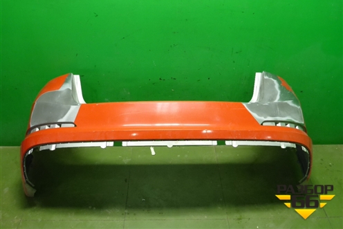 Бампер задний (60U807421D) для Skoda Rapid с 2020г (Рапид)