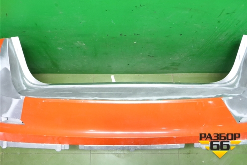 Бампер задний (60U807421D) для Skoda Rapid с 2020г (Рапид)