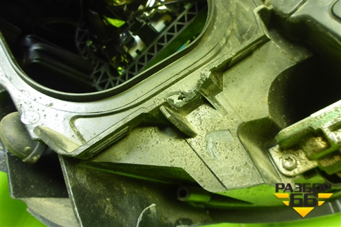 Фара левая (ксенон с блоком и лампой) (983283768000) для Opel  Zafira Life с 2019г (Зафира Лайф)