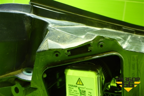 Фара левая (ксенон с блоком и лампой) (983283768000) для Opel  Zafira Life с 2019г (Зафира Лайф)