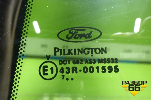 Стекло двери задней правой форточка для Ford Fusion с 2002г (Фьюжн)