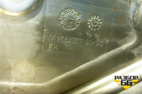 Экран тепловой (на выпускной коллектор) (V758430780) для Peugeot 408 с 2012г