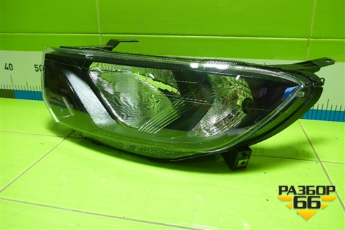 Фара левая (после 2018г галоген Дубликат Component) (8450100857) для VAZ Granta/Гранта