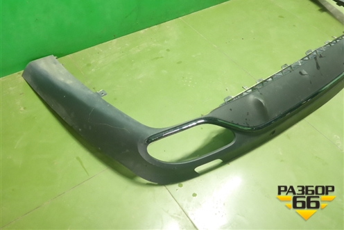 Накладка заднего бампера (AMG под парктроник) (A2578859900) для Mercedes Benz CLS C257 с 2018г (ЦЛС)