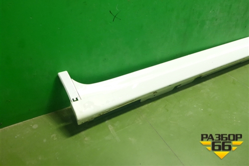 Накладка на порог наружная правая (51778064808) для BMW X3 G01 с 2017г (Х3 Г01)