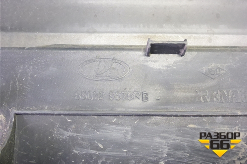 Бампер задний (StepWay) (850229678R) для Renault Sandero с 2013-2022г (Сандеро)