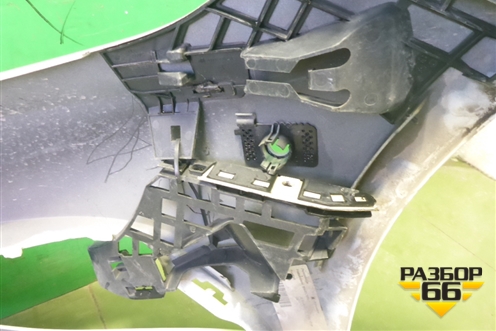 Бампер передний (под парктроник) (A1178850425) для Mercedes Benz CLA C117 с 2013г (ЦЛА)