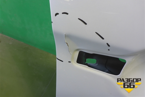 Дверь передняя правая (5700B533) для Mitsubishi ASX с 2010г (АСХ)