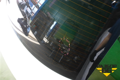 Дверь багажника со стеклом (лифтбэк) для Skoda Octavia (A7) с 2013г (Октавия)