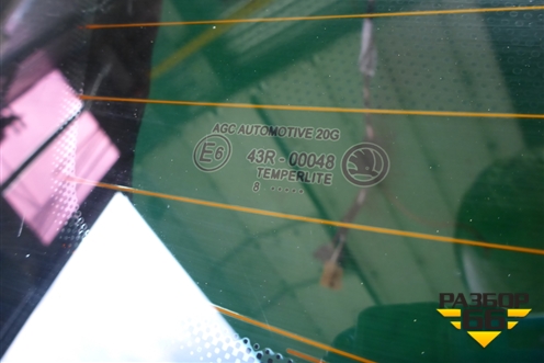 Дверь багажника со стеклом (лифтбэк) для Skoda Octavia (A7) с 2013г (Октавия)