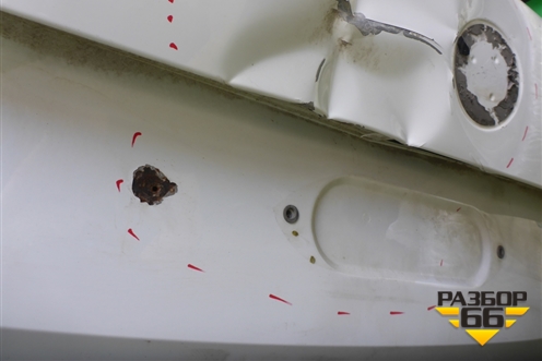 Дверь багажника со стеклом (лифтбэк) для Skoda Octavia (A7) с 2013г (Октавия)