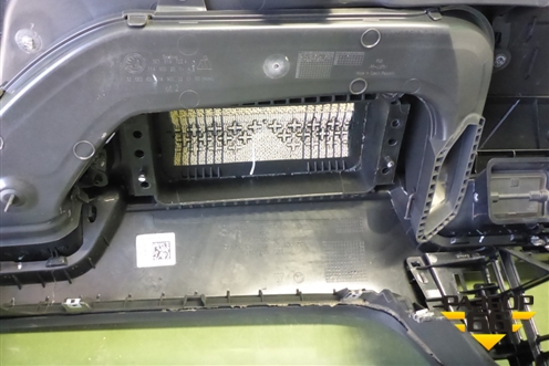 Торпедо под AIR BAG без AIR BAG (5EU857091A) для Skoda Octavia (A7) с 2013г (Октавия)