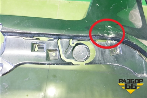 Бампер задний (под парктроник) (51128070111) для BMW X5M F95 с 2019г (Х5М Ф95)