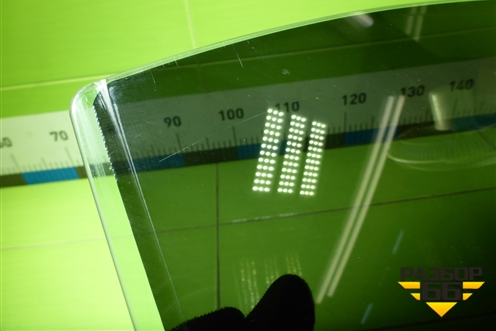 Стекло двери задней правой (лифтбэк) (5E5845206C) для Skoda Octavia (A7) с 2013г (Октавия)