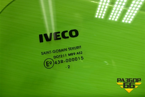 Стекло двери правой для Iveco Stralis с 2007г (Стралис)