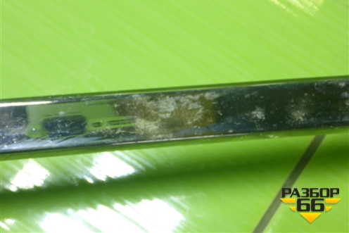 Накладка на порог наружная правая (хром) (7585733010) для Toyota Camry V70 с 2017г (Камри)