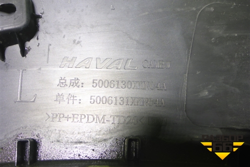 Накладка двери задней левой (5006130XKN04A) для Haval Dargo с 2022г (Дарго)