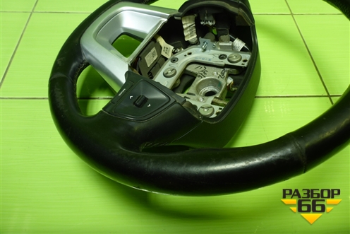 Рулевое колесо под AIR BAG без AIR BAG (кожа до 2015г) (561104Y801ASQ) для Kia Rio с 2011-2016г (Рио 3)