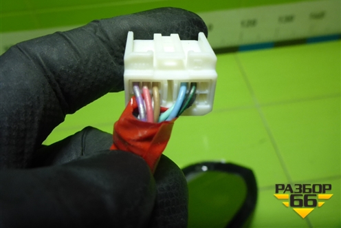 Зеркало правое электрическое (9 контактов) для Toyota Harrier с 2020-2025г (Хариер)