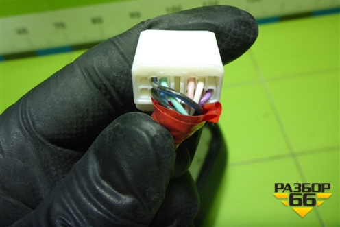 Зеркало правое электрическое (9 контактов) для Toyota Harrier с 2020-2025г (Хариер)