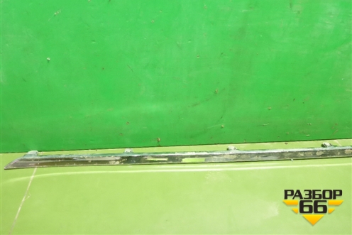 Накладка на порог наружная левая (хром) (7585833010) для Toyota Camry V50 с 2011-2018г (Камри)