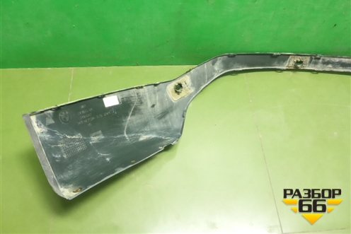 Накладка заднего бампера (под парктроник) (511213960514) для BMW X3 G01 с 2017г (Х3 Г01)