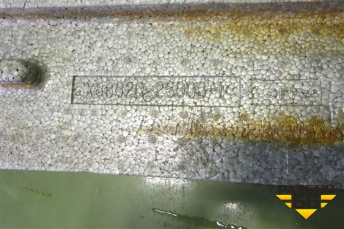 Наполнитель заднего бампера (X86620250001) для Hyundai Aсcent с 2000г (Акцент)