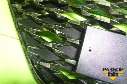 Решетка радиатора (после 2020г под парктроник) (86366H5520) для Hyundai Solaris с 2017г (Солярис)