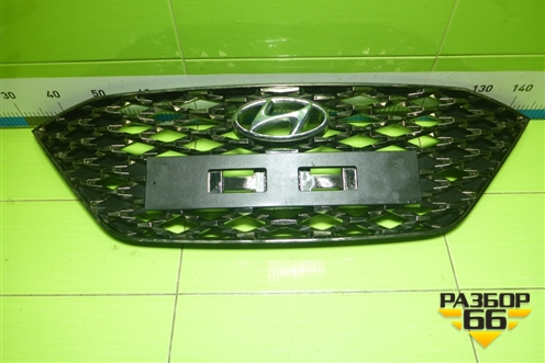 Решетка радиатора (после 2020г под парктроник) (86366H5520) для Hyundai Solaris с 2017г (Солярис)