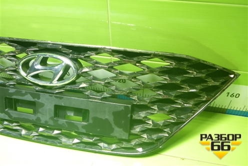 Решетка радиатора (после 2020г под парктроник) (86366H5520) для Hyundai Solaris с 2017г (Солярис)