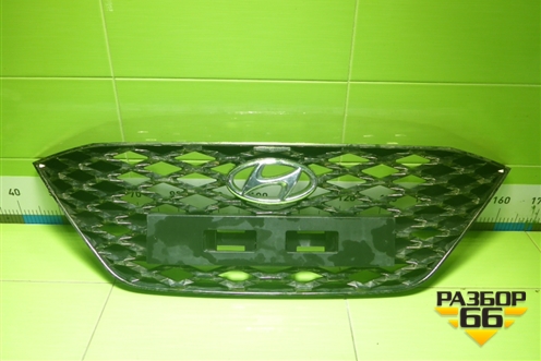 Решетка радиатора (после 2020г под парктроник) (86366H5520) для Hyundai Solaris с 2017г (Солярис)