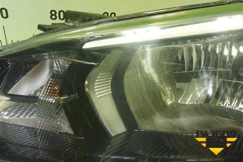 Фара левая (после 2020г галоген) (92101H0500) для Kia Rio с 2017г (Рио 4)