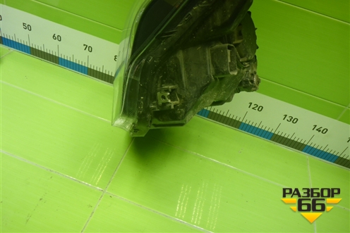 Фара левая (после 2020г галоген) (92101H0500) для Kia Rio с 2017г (Рио 4)