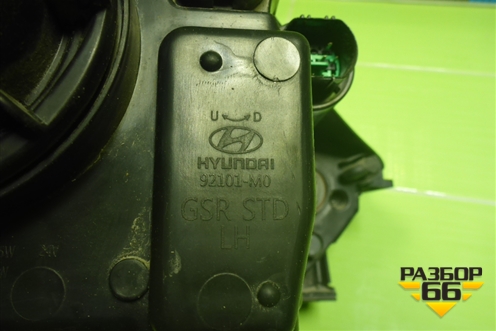 Фара левая (галоген) (92101M0000) для Hyundai Creta с 2016-2021г (Крета)