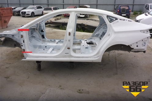 Лонжерон передний левый для JAC J7 с 2020-2025г (Джей7)