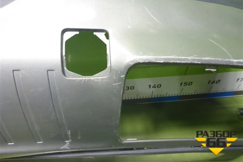 Юбка заднего бампера (под парктроник) (602003174AA) для Jaecoo J7 с 2023г (Джей7)