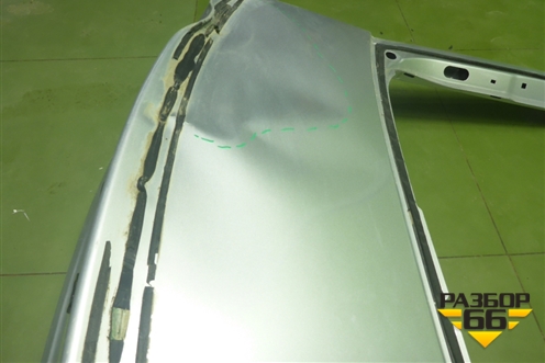 Дверь багажника без стекла (5E6827107) для Skoda Octavia (А8) с 2019г (Октавия)