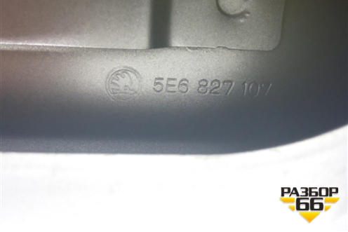 Дверь багажника без стекла (5E6827107) для Skoda Octavia (А8) с 2019г (Октавия)